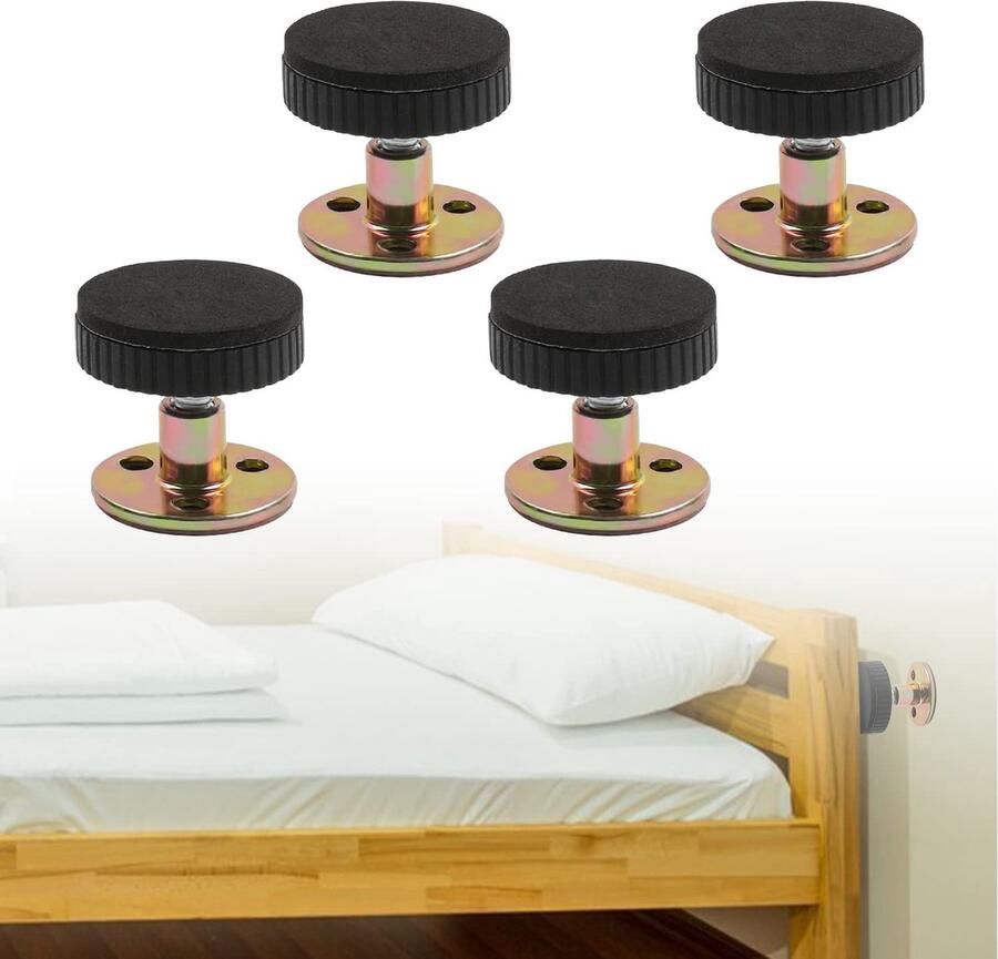 Inovra Verstelbare Telescopische Stabilisator voor Meubels en Bedden Anti-Schud Afstandhouder