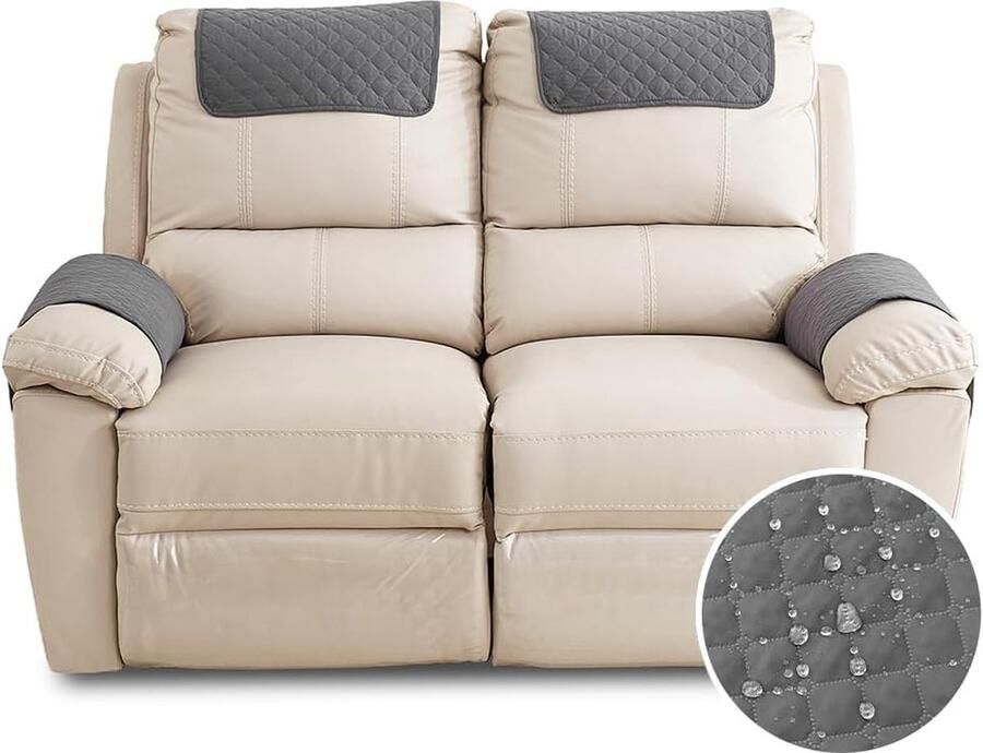 Inovra Waterdichte en Antislip Meubelbeschermer voor Stoel met Opbergvakken