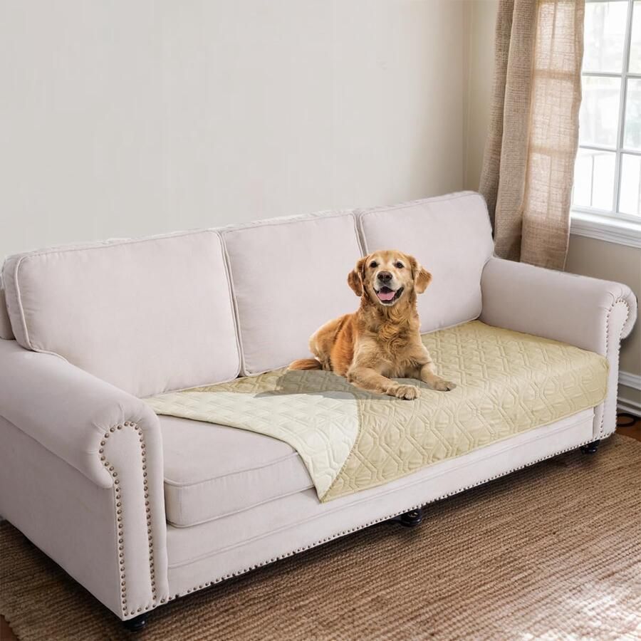 Inovra Waterdichte en Omkeerbare Hondenmat voor Binnen en Buiten Beschermende Sofa en Bed Overtrek