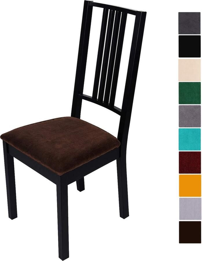 Inovra Zachte en Elegante Stoelhoezen voor Eetkamerstoelen Set van 2