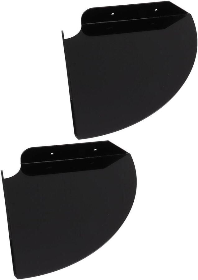 Inovra Zwevende Hoekplanken voor Wandmontage Ruime Opbergmogelijkheden Eenvoudig te Installeren Geschikt voor Kleine Voorwerpen Afmetingen 22 x 22 x 5 cm