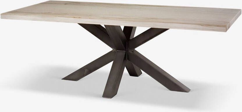 Inrichting op maat Bohemian Beige Kwartsiet Natuursteen- Rechthoekig Onderstel Metaal 75cm hoog 180x100 - Foto 2