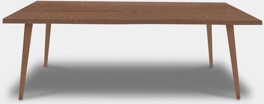 Inrichting op maat Tafel Boomstam Eikenhout Konisch Cinnamon