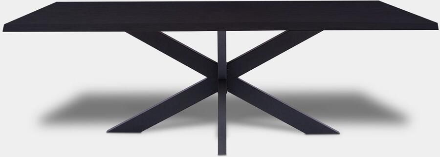 Inrichting op maat Tafel Boomstam eikenhout Matrix Donker Eiken