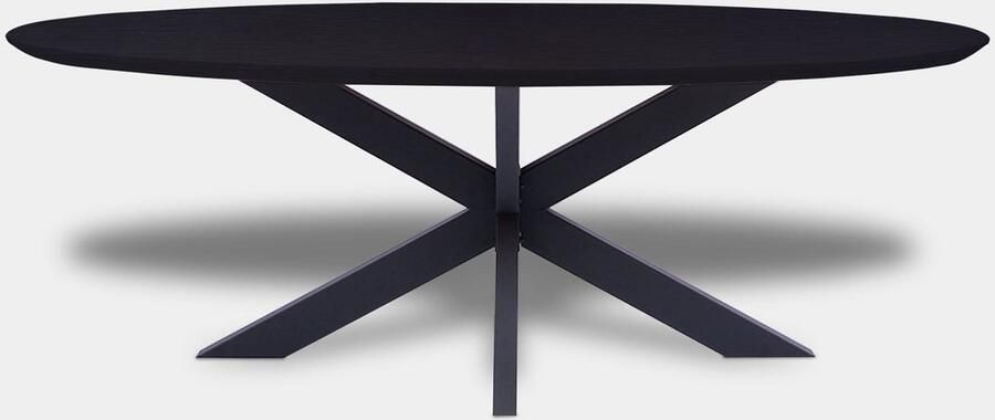 Inrichting op maat Tafel Ovaal Eikenhout Matrix XL Donker Eiken