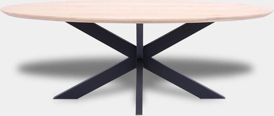 Inrichting op maat Tafel Ovaal Eikenhout Matrix XL Onbehandeld