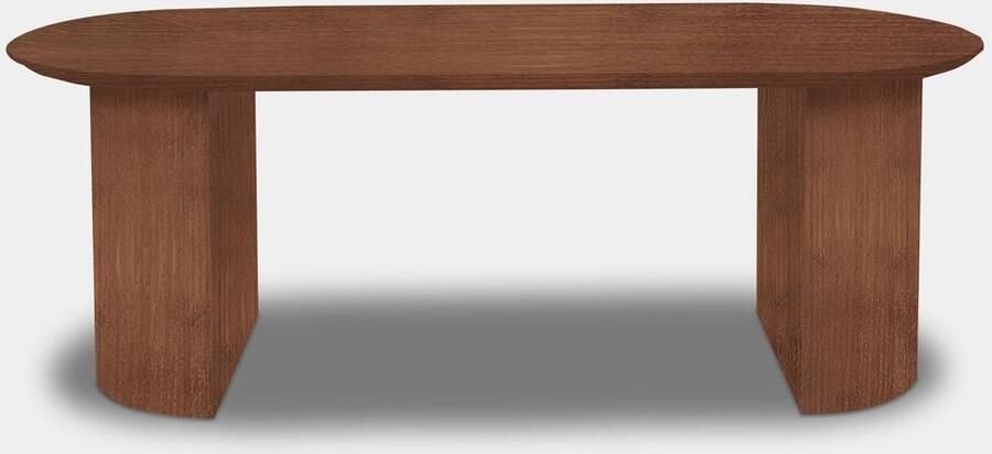 Inrichting op maat Tafel Plat Ovaal Eikenhout Half Rond Toscane 102