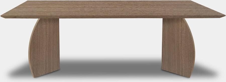 Inrichting op maat Tafel Rechthoekig Eikenhout Driehoek Pura Natura