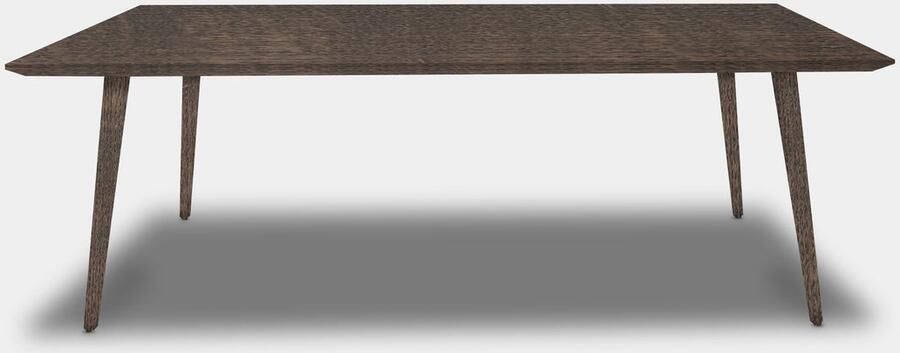 Inrichting op maat Tafel Rechthoekig Eikenhout Konisch Zand