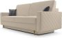 InspireME 3-zitsbank van Velvet voor woonkamer slaapbank sofa met slaapfunctie en opbergruimte moderne bank 3-zits 230x100x80 Slaapbank CALIFORNIA Crème (Paros 01) - Thumbnail 3