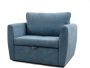 InspireME Slaapbank naar de woonkamer naar de kinderkamer uitklapbare bank moderne bank. 110x90x80 cm SARA 80 (Blauw) - Thumbnail 2