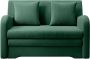 InspireME Slaapbank 2-zitsbank voor woonkamer sofa met slaapfunctie en opbergruimte moderne bank 2-zits 130x85x103 cm AMIRO (Donkergroen Nube 35) - Thumbnail 2