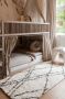Interieur 05 Berber Vloerkleed Hoogpolig Wit Beige Zwart Allure Interieur05-80 x 150 cm (XS) Polypropyleen 80 x 150 (XS) - Thumbnail 1