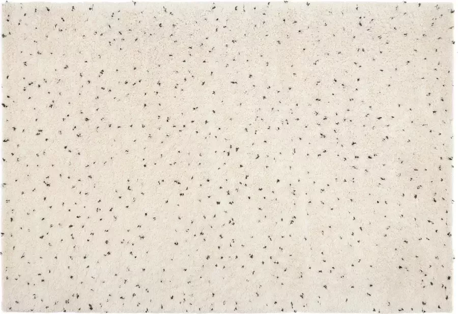 Interieur 05 Berber Vloerkleed Hoogpolig Wit Zwart Dip Interieur05 Polypropyleen 200 x 290 cm (L)