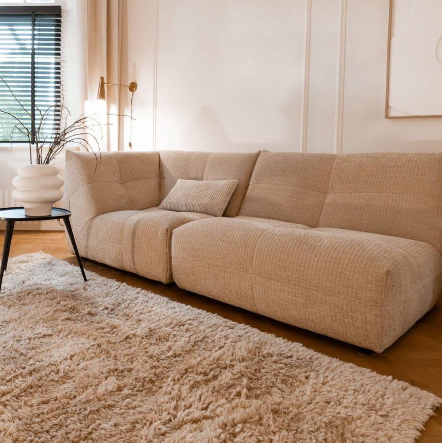 Interieur 05 Hoogpolig vloerkleed Berbera Beige Polyester Pet Interieur05 160 x 230 cm (M)