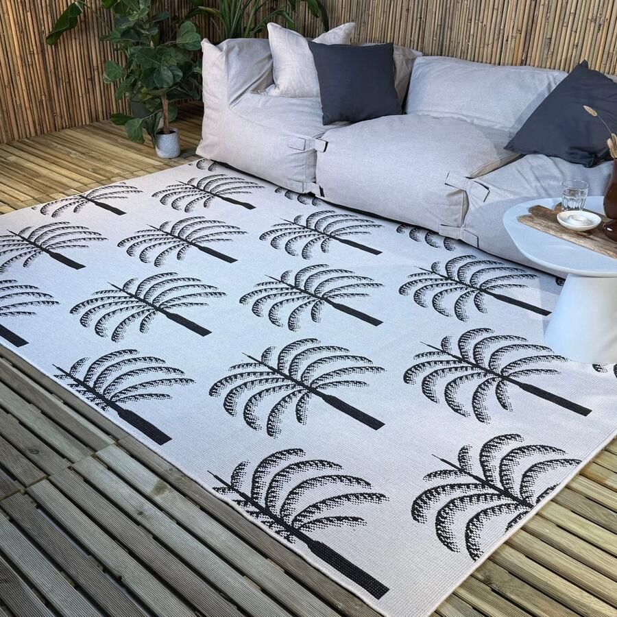 Interieur 05 Buitenkleed Oase zwart wit Interieur05 240 x 340 cm (XL)