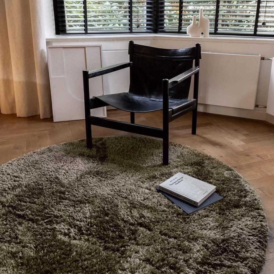 Interieur 05 Hoogpolig vloerkleed Fender Groen Polyester 240 x 330cm (XXL)