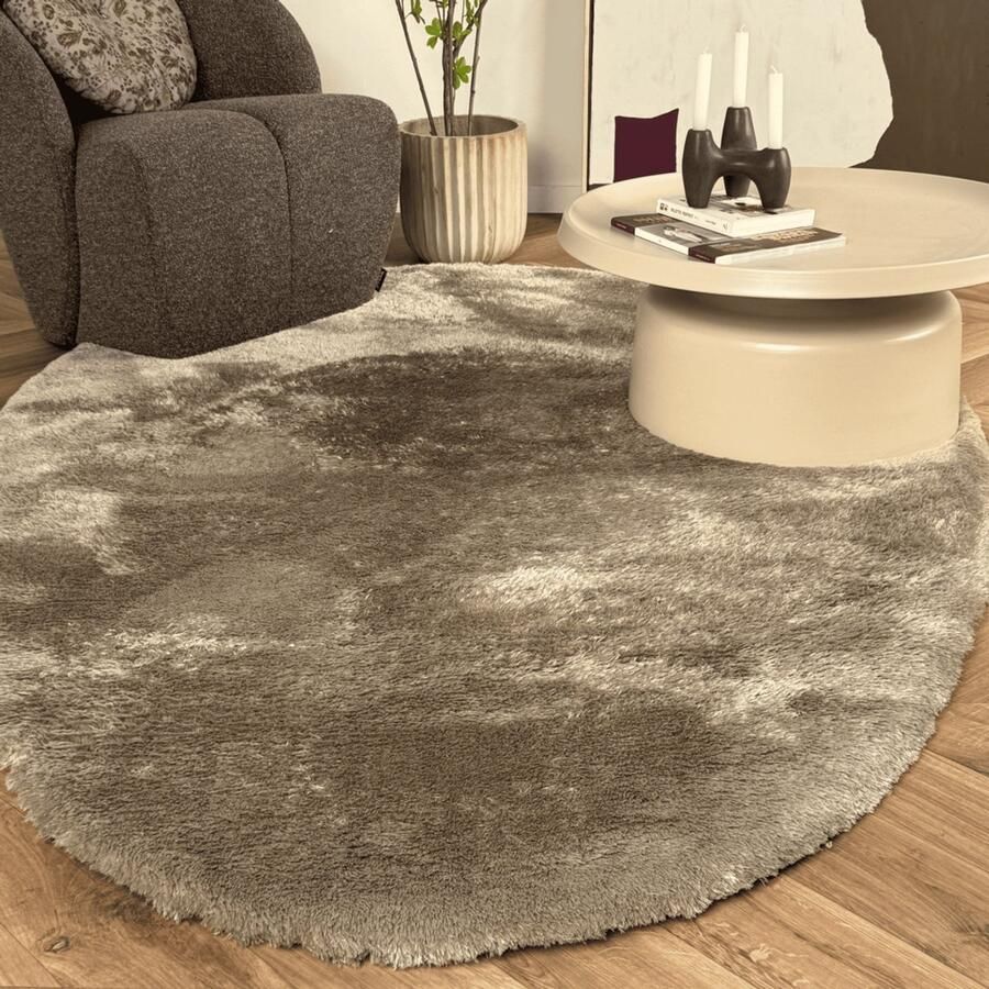 Interieur 05 Organisch hoogpolig vloerkleed Odelia stone Interieur05 160 x 230 cm (M)