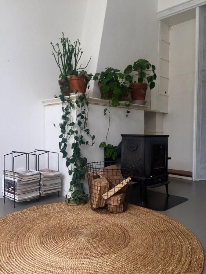 Eva Interior Rond vloerkleed Jute Naturel Beige Jute Rond 120 Ø (S)