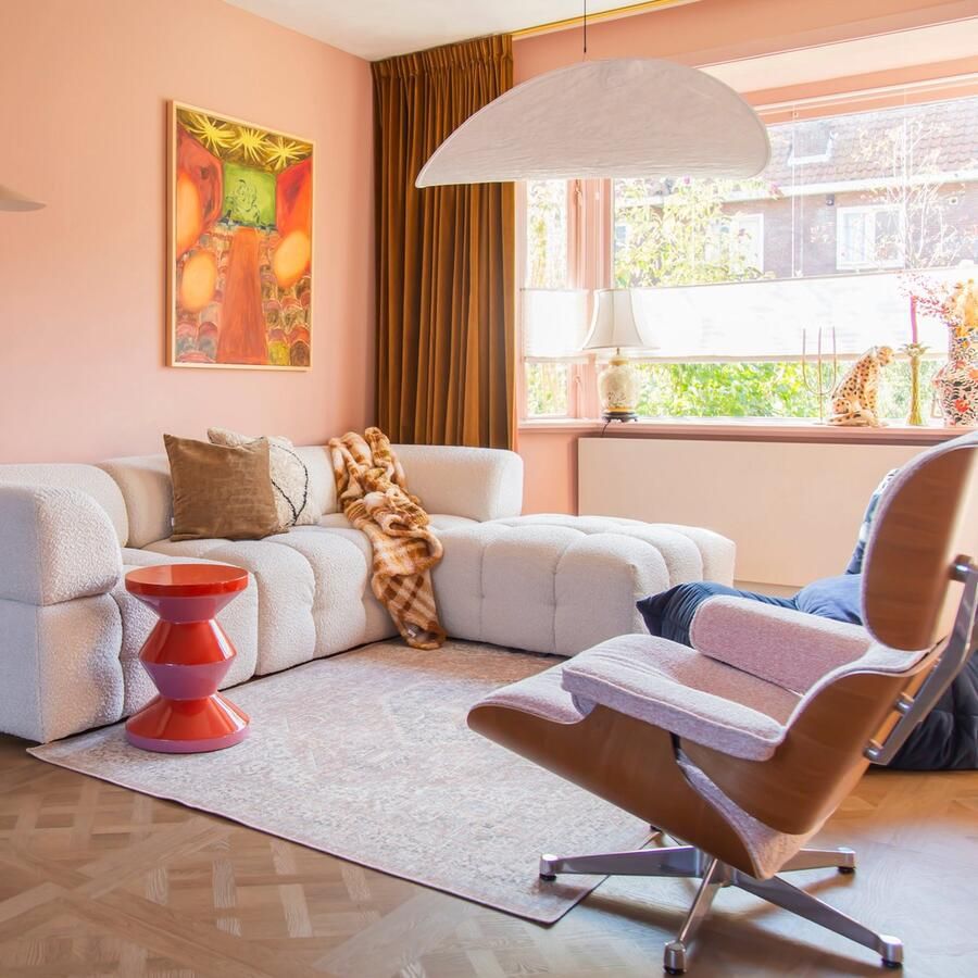 Interieur 05 Vintage vloerkleed Ethel Bruin Polyester 200 x 290 cm (L) - Foto 2