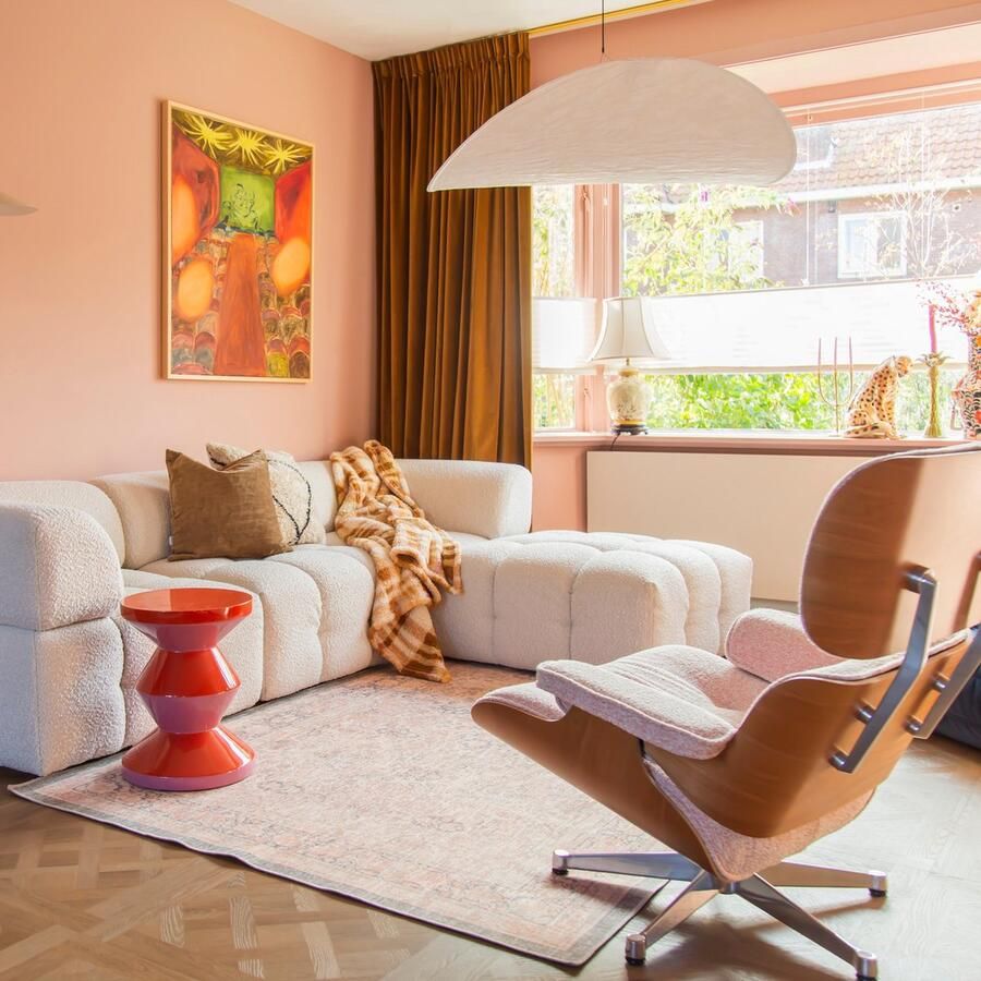 Interieur 05 Vintage vloerkleed Sybil Groen Beige Polyester 240 x 330 cm (X) - Foto 2