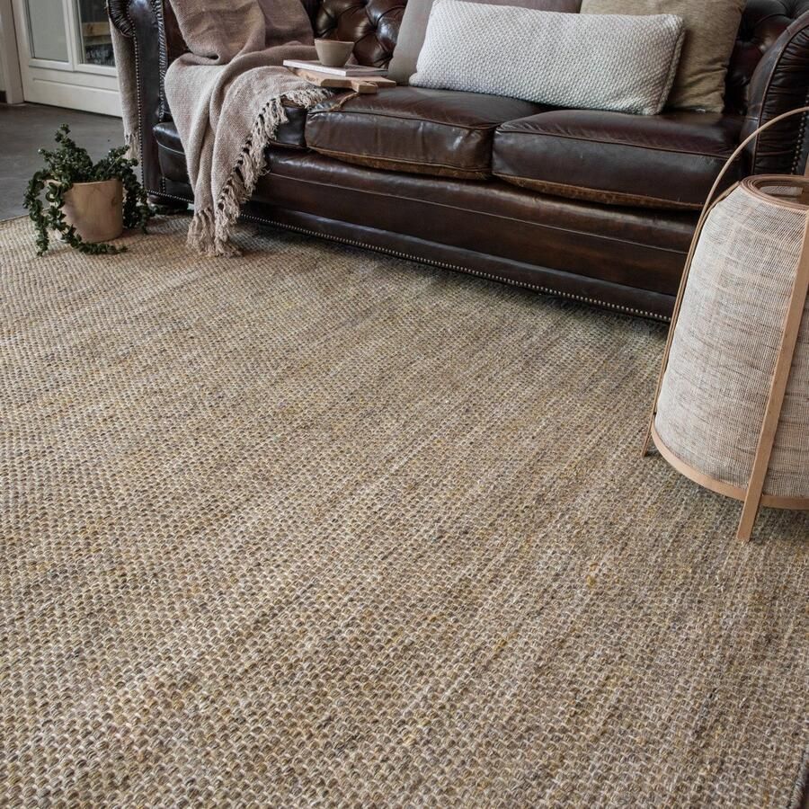 Interieur 05 Vloerkleed Gerecycled Materiaal Ciro Geel Naturel Gerecycled-materiaal 240 x 340 (XL)