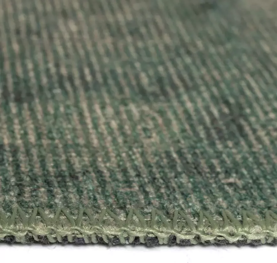 Interieur 05 Patchwork Vloerkleed Groen Lara Interieur05 Chenille 140 x 200 cm (S)