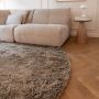 Interieur 05 Rond Hoogpolig vloerkleed Berbera Taupe Polyester Pet Interieur05 Rond 200 Ø (L) - Thumbnail 1