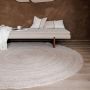 Interieur 05 Rond wollen vloerkleed Gapo beige Wol Rond 150 Ø (M) - Thumbnail 2