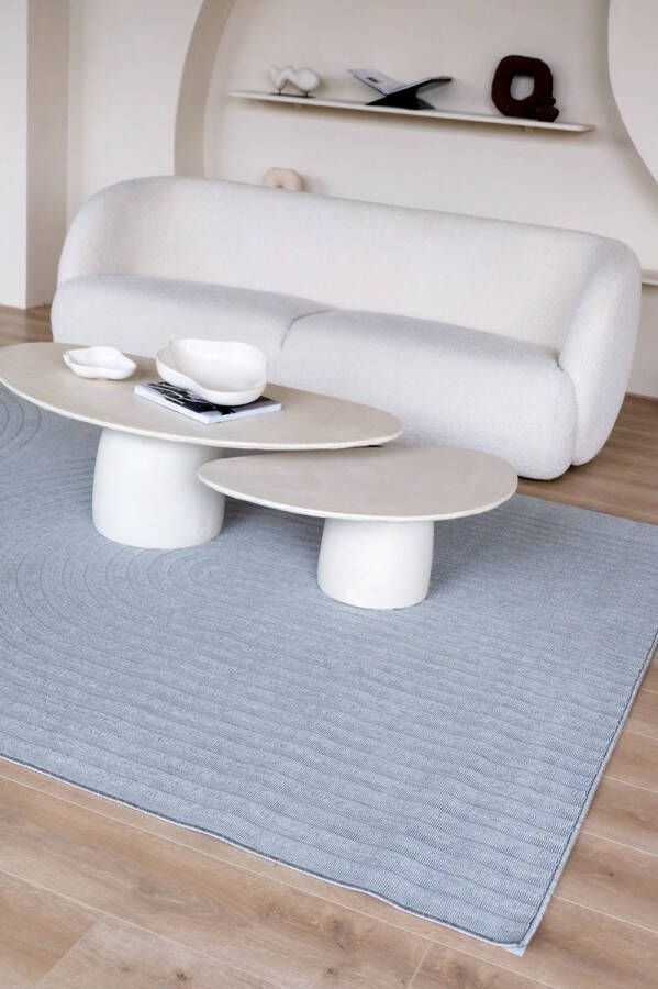 Interieur 05 Vloerkleed Bow Grijs Japandi Interieur05 Grijs Antraciet Polypropyleen 200 x 290 cm (L)