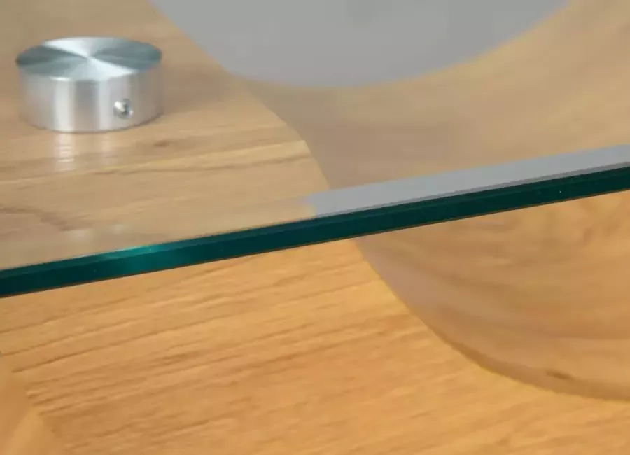 Interlink SAS Interlink Salontafel Bruin 110x60x45 cm - Foto 2