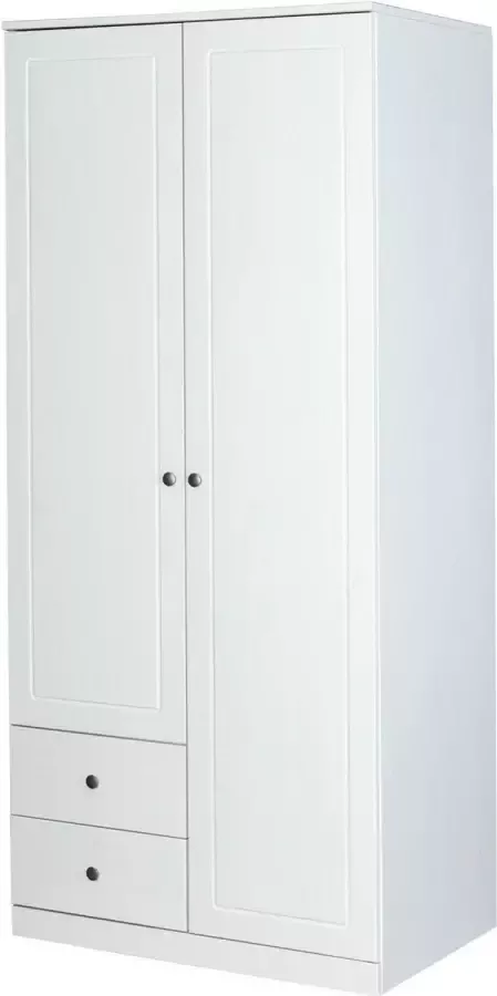 Interlink SAS Kledingkast Martha 93cm met 2 deuren wit