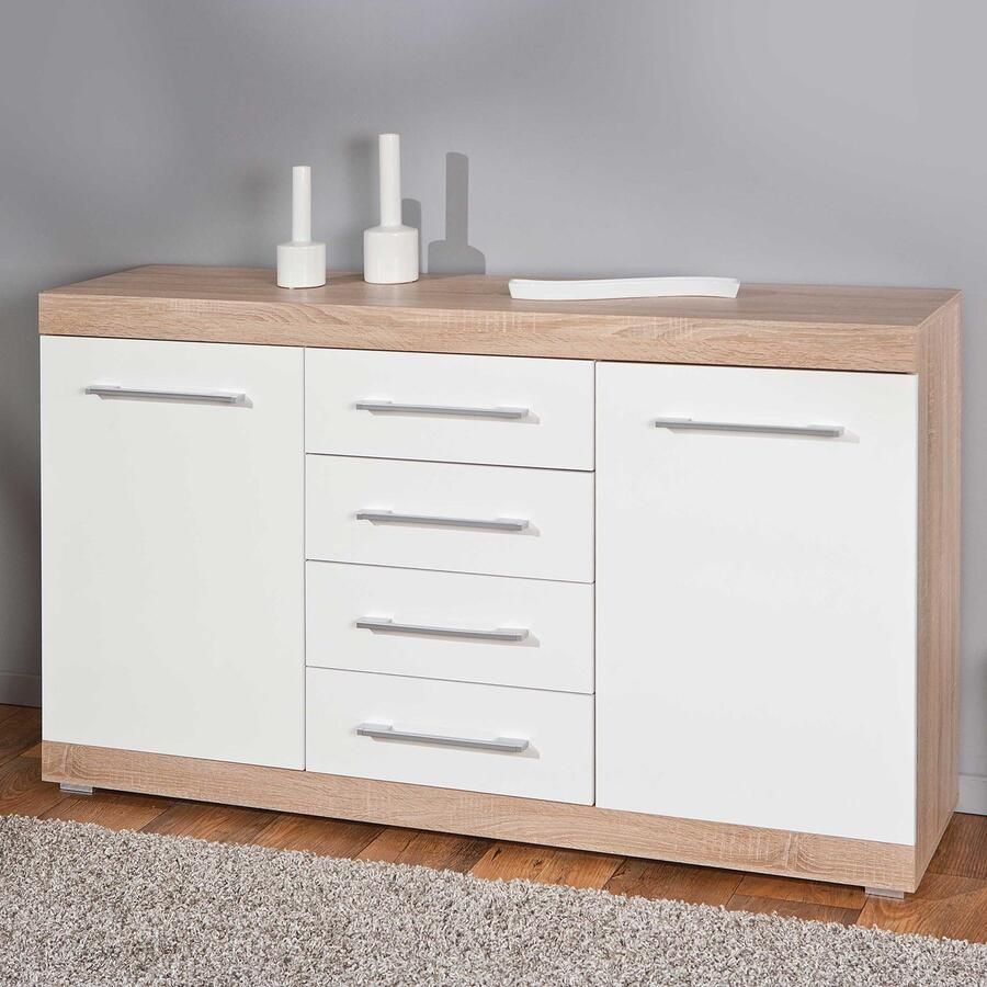 Interlink SAS Interlink Dressoir Bruin 155x40x87 cm