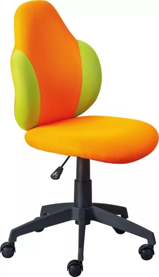 Interlink SAS Jessi kantoorstoel oranje groen - Foto 1