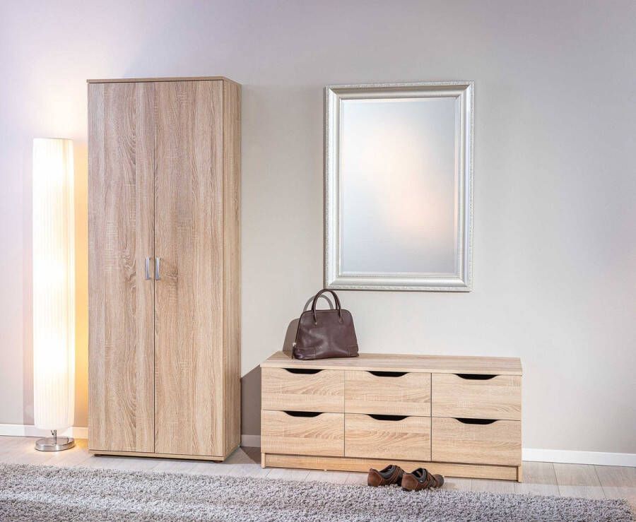 Interlink SAS Gallo Kledingkast Bruin Hout