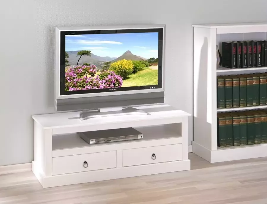 Interlink SAS Interlink- TV Meubel Tv-meubel Provence 2 laden 118cm Wit - Foto 2