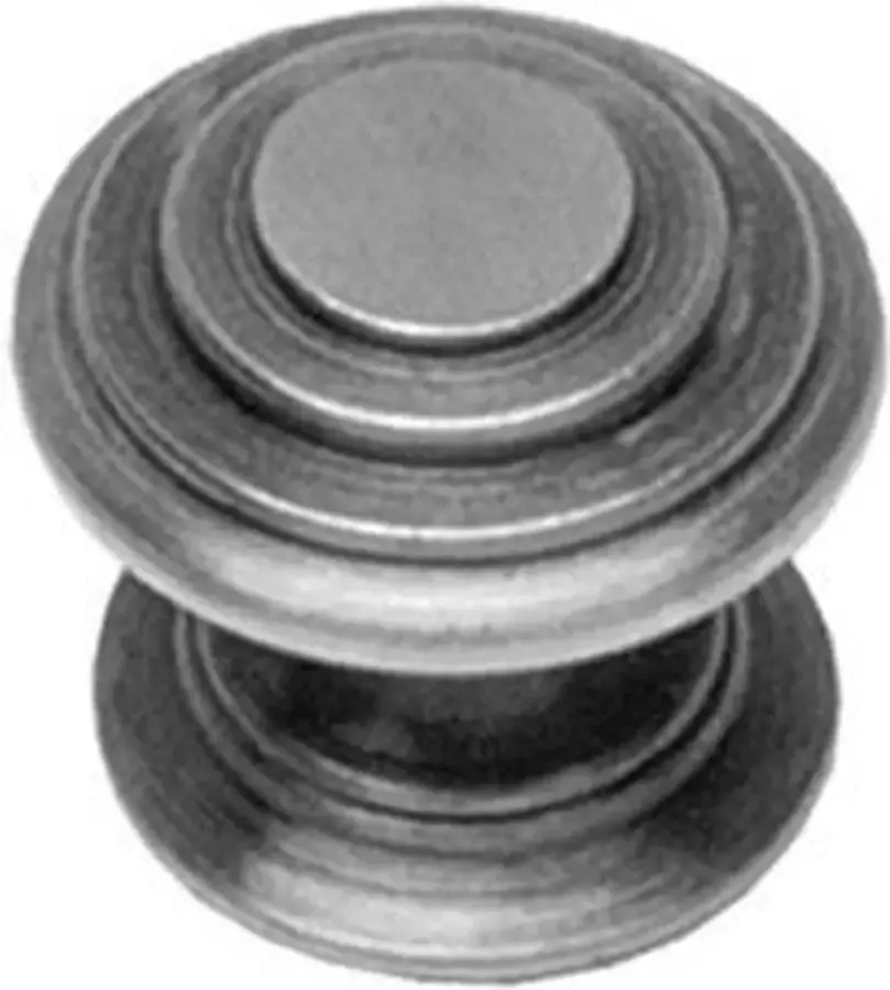 Intersteel Meubelknop rond punt ø 35 mm oud grijs