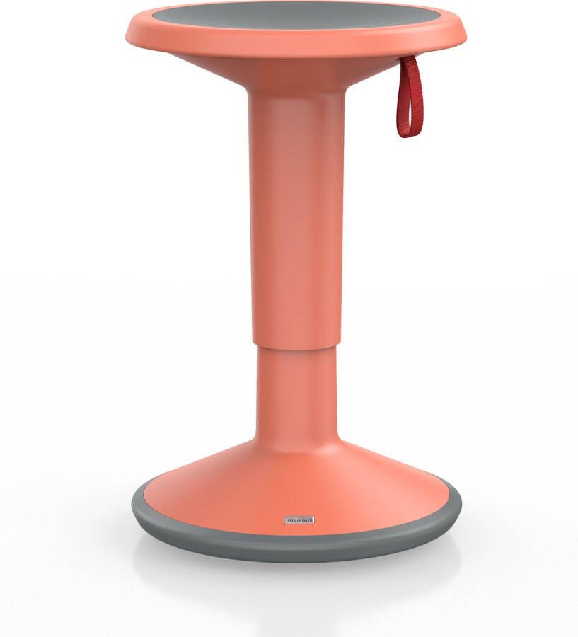 Interstuhl UPis1 Design kruk kleur Soft Red