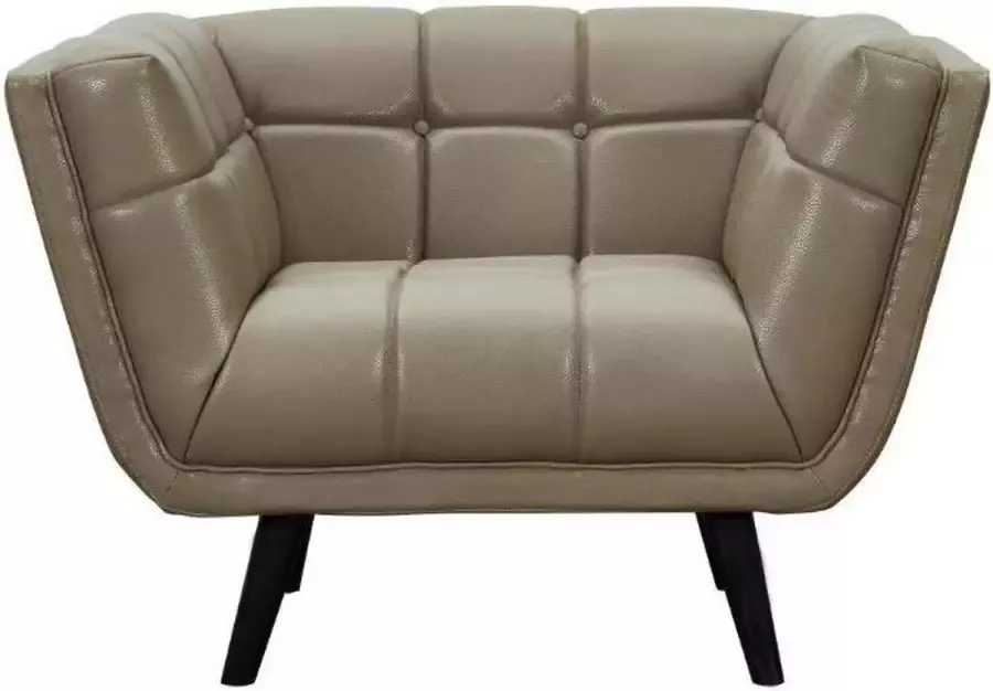 Interwonen Fauteuil Oxford Kunstleer PU Beige