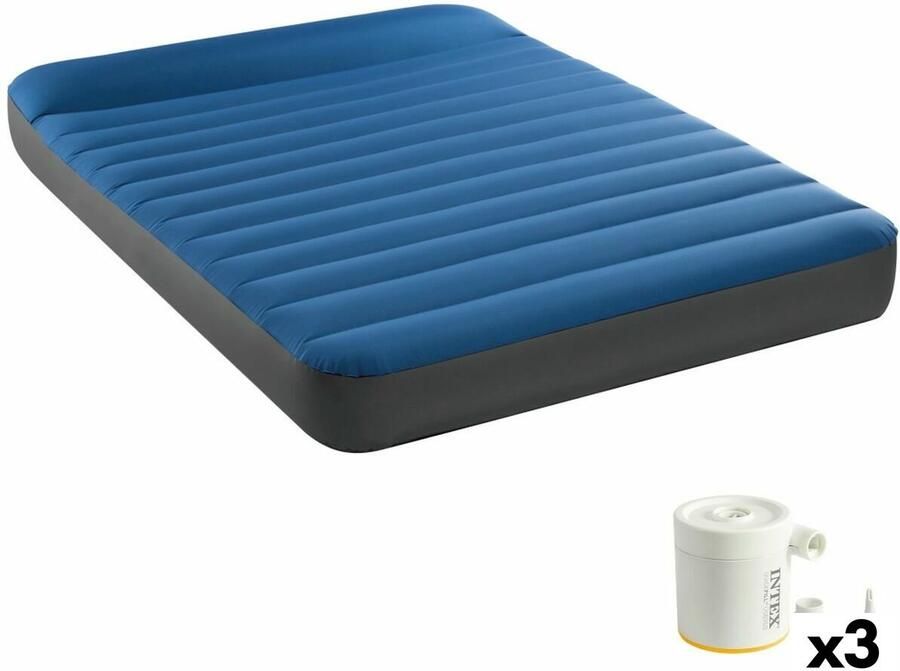 Intex Luchtmatras 137 x 22 x 191 cm (3 Stuks)