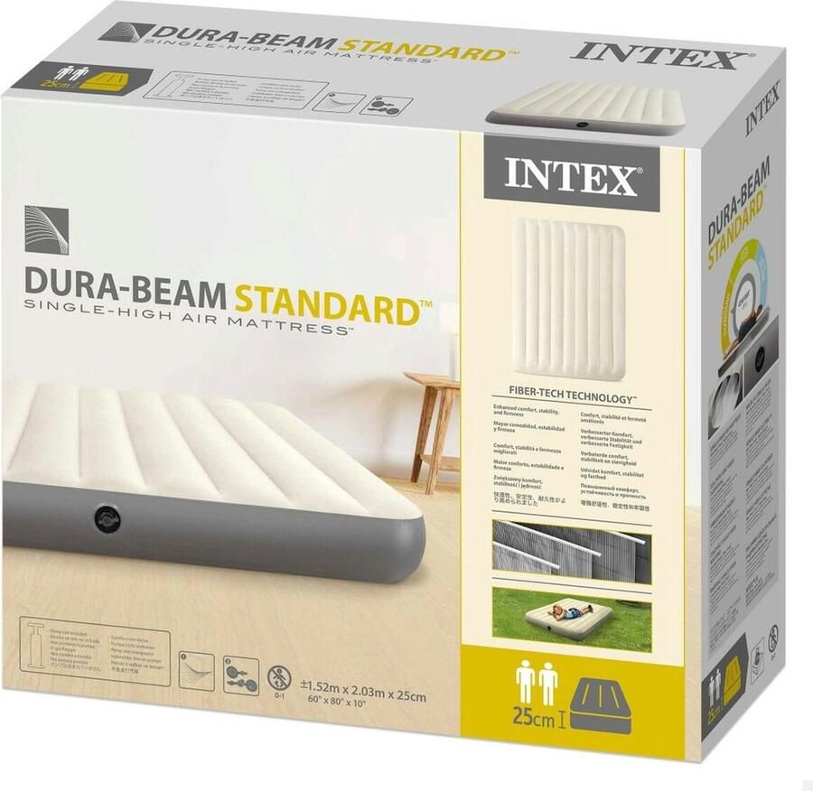 Intex Luchtmatras 152 x 25 x 203 cm (3 Stuks)