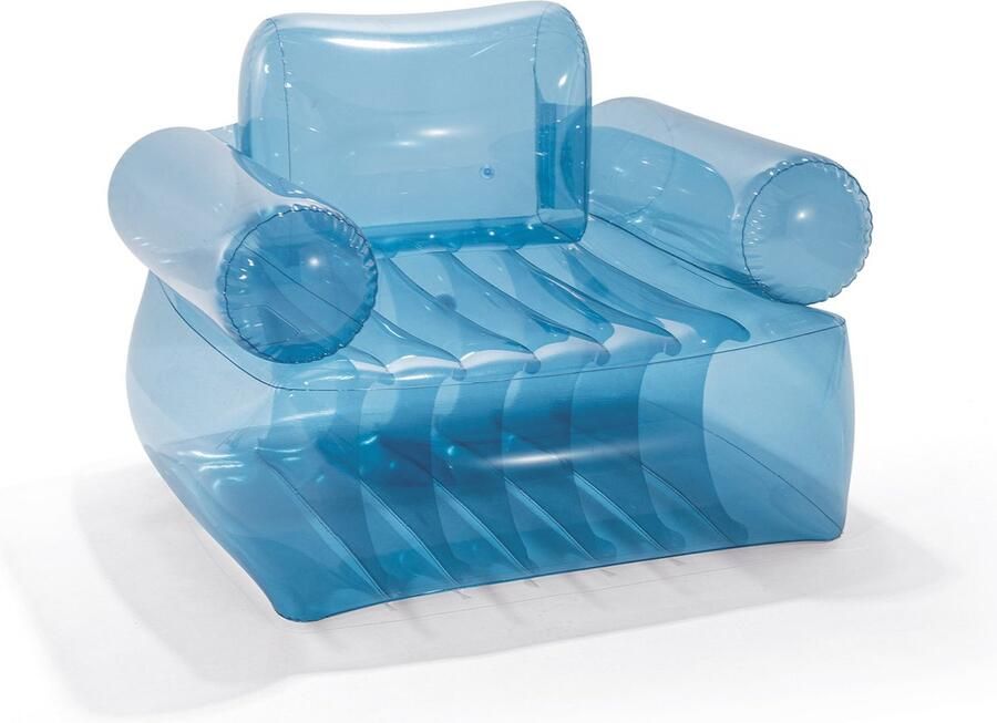 Intex Opblaasbare fauteuil blauw