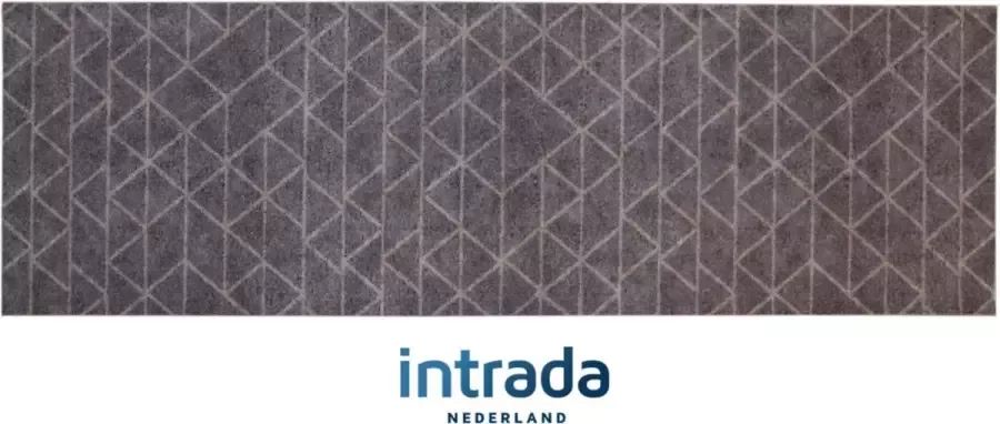 Intrada Nederland Keukenloper Mondial 45 x 145 cm vloerkleed veranda tapijt Bruin