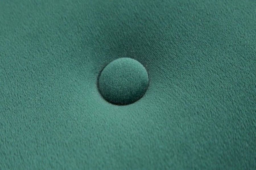 Invicta Interior Elegante kruk MR. LOUNGER smaragdgroen fluweel met chroom frame 39514 - Foto 2
