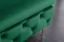 Invicta Interior Chesterfield kruk MODERN BAROK 92cm smaragdgroen fluwelen voetenbank 39611 - Thumbnail 3