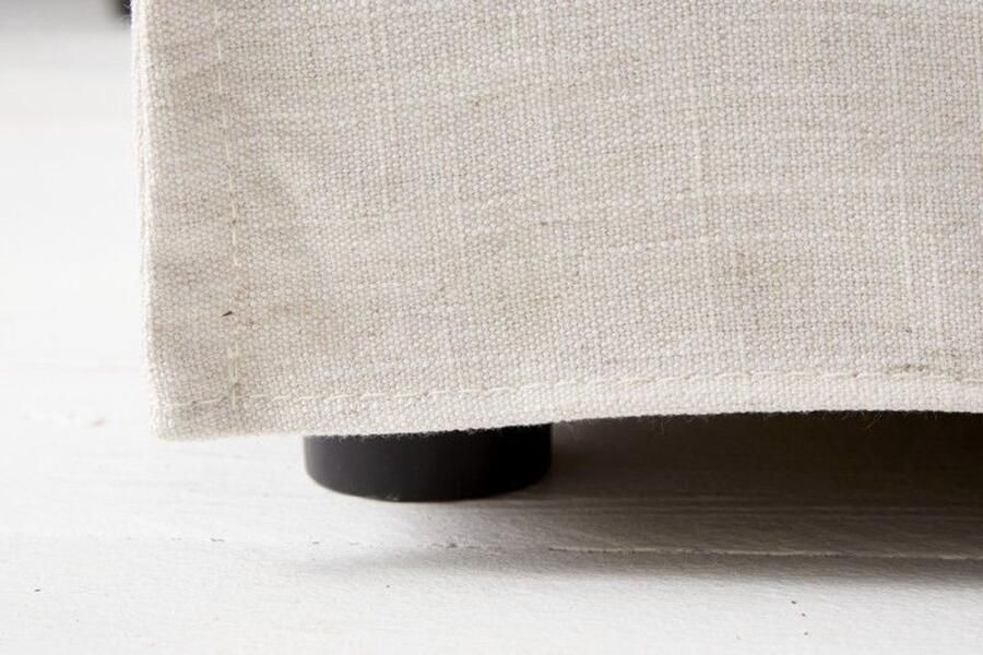 Invicta Interior Grote 3-zitsbank HEAVEN 200 cm naturel beige linnen stof veerkern bekledingsbank 22689 - Foto 2