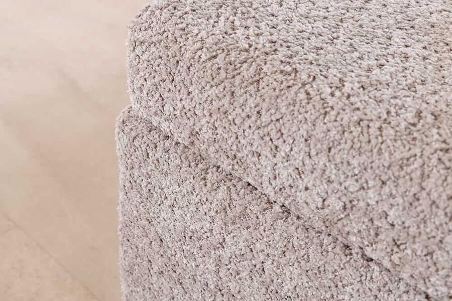 Invicta Interior Chesterfield bedbank EXTRAVAGANCIA 140cm champagne greige bouclè met opbergruimte 44247 - Foto 3