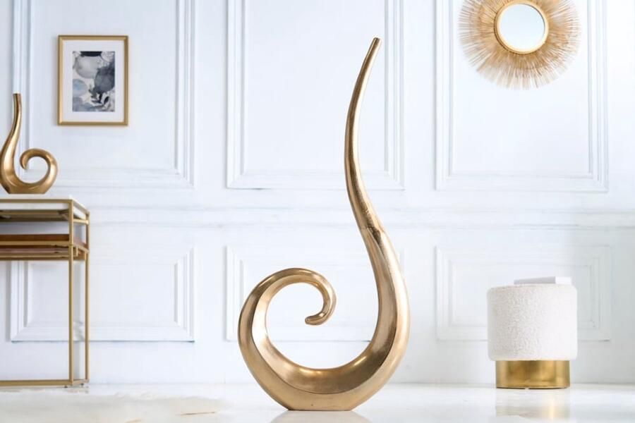 Invicta Interior Design bank Noble Splendour 100cm cognac echt lederen mangohouten retro kruk