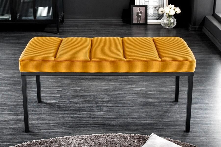 Invicta Interior Moderne eettafel Château Essence 160cm eiken design zwart metalen poten sledeonderstel Industrieel