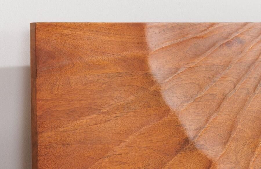 Invicta Interior Design Bed SCORPION 180x200cm Bruin Mango Hout 3D Snijwerk Massief Houten Tweepersoonsbed 41191 - Foto 2